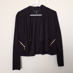 French laundry draped cardigan